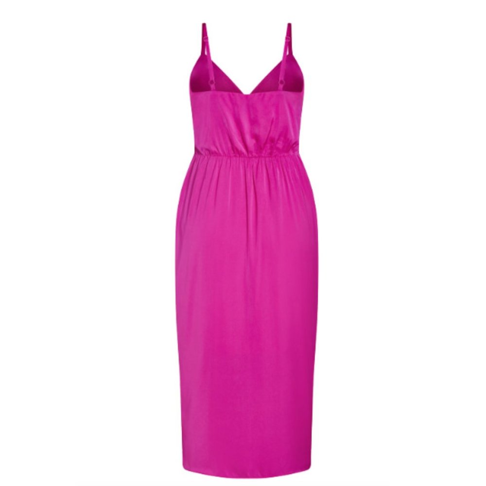 NWT City Chic Dress All Nigh FF Lipstick L = 20 = 2X - Picture 4 of 5
